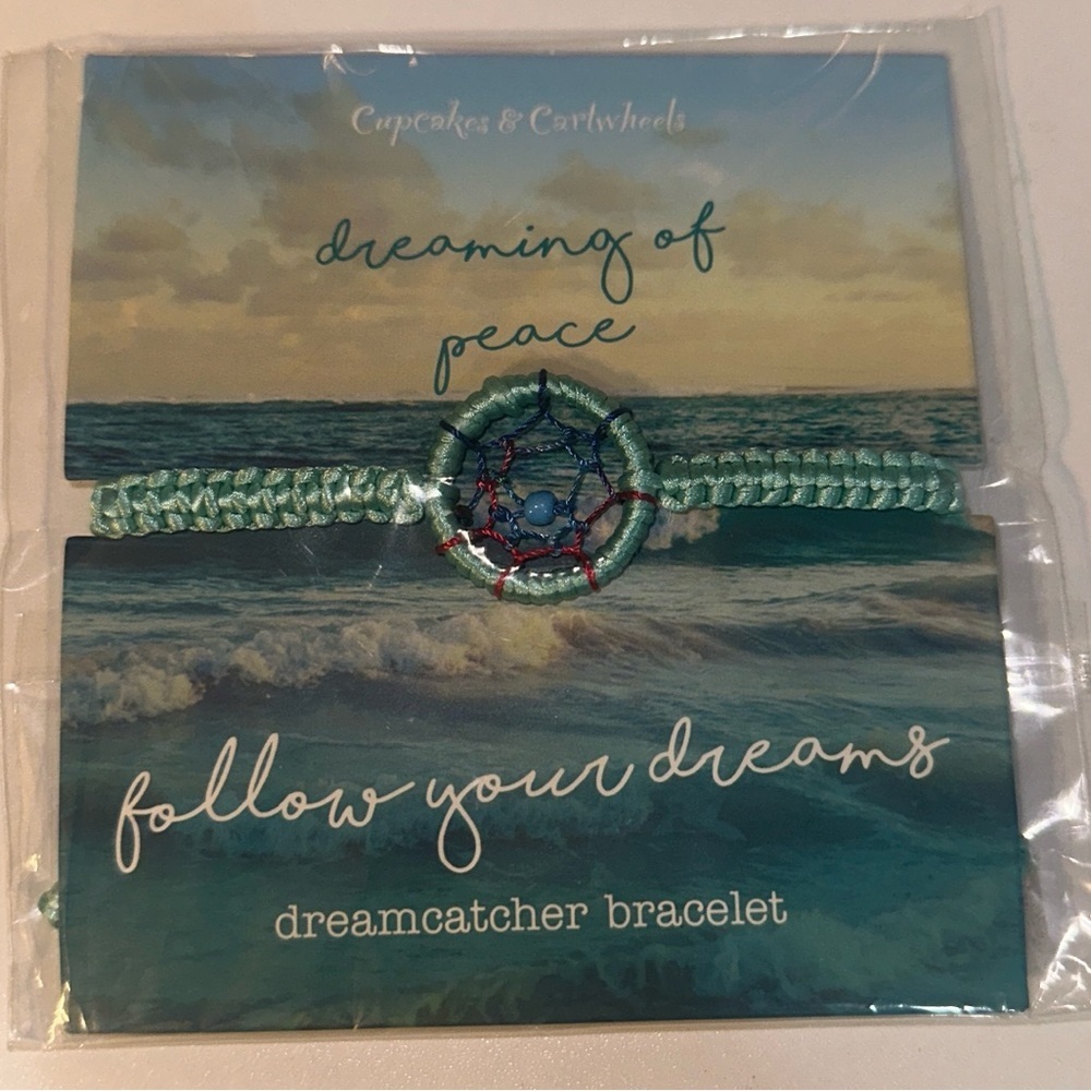 Cupcakes & Cartwheels Dreamcatcher Bracelet
